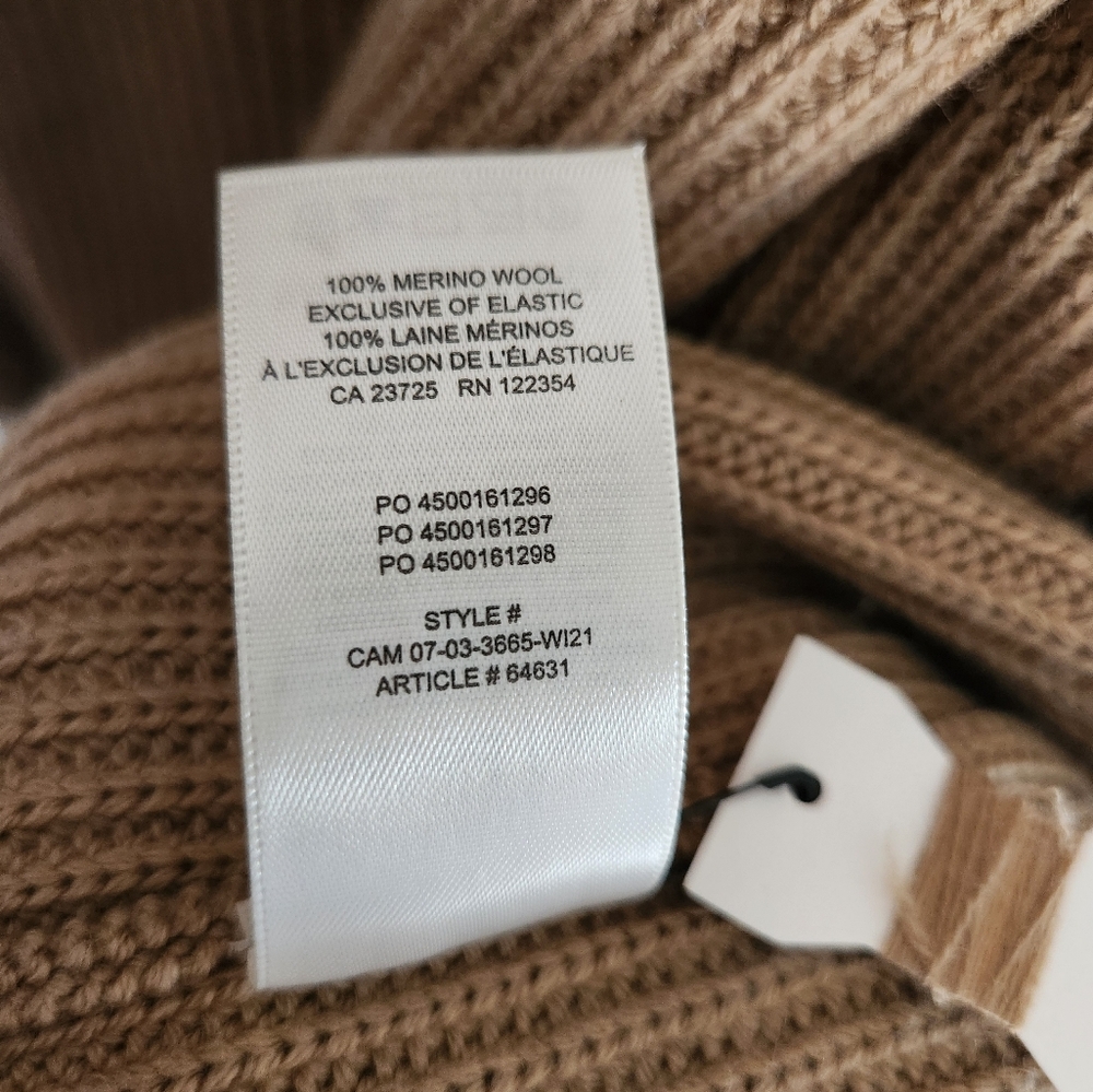 Aritzia Wilfred Free Unwind Cardigan Saville merino wool knit open front - Picture 6 of 6